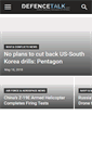 Mobile Screenshot of defencetalk.com